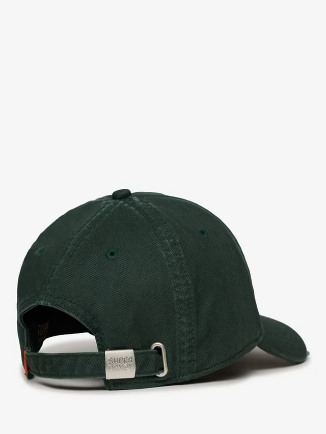 SUPERDRY - VARSITY LOGO TRUCKER CAP - ACADEMY GREEN