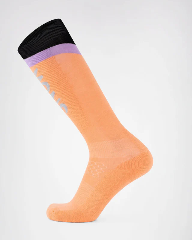 MONS ROYALE SOCKS - ULTRA CUSHION SNOW - Punch