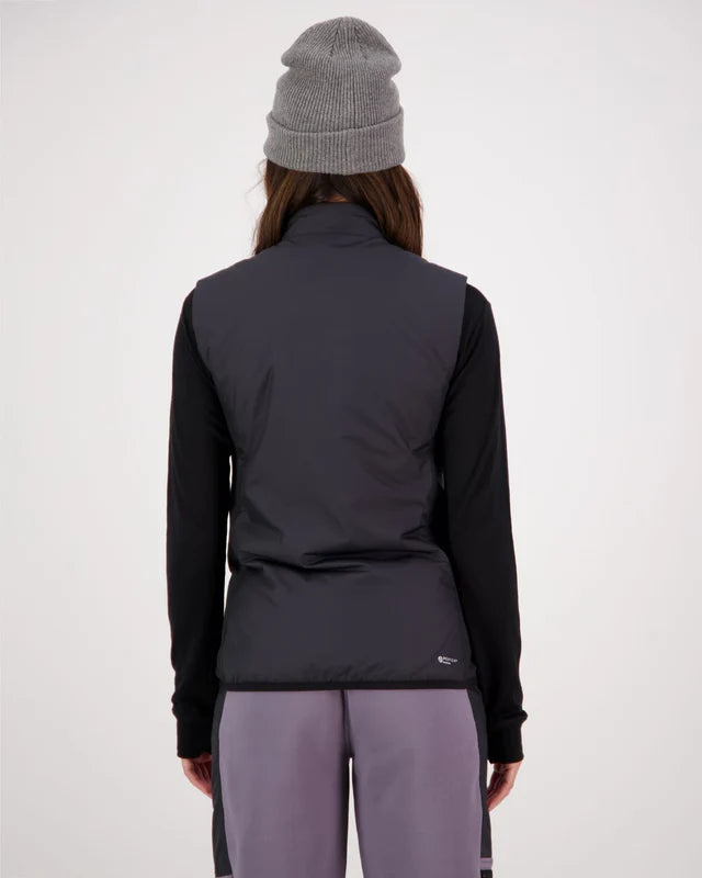 MONS WOMENS ARETE MERINO INSULATION VEST - Black