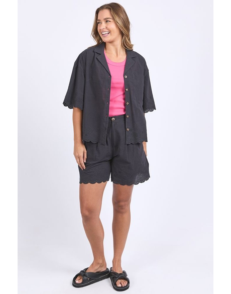 FOXWOOD MADELEINE SHIRT - Black