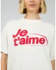 JORGE JE T AIME TEE - Vintage White