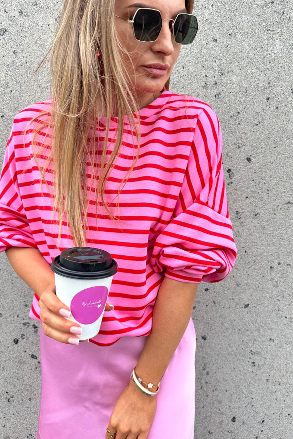 PRICKLE & POLLY - Candy Stripe Sweatshirt