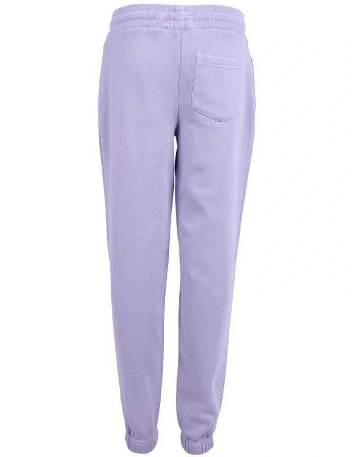 EVE GIRL ATHS TRACKPANTS - PURPLE