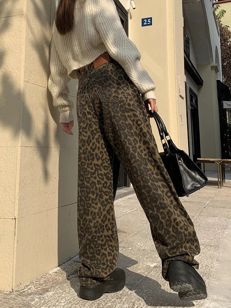 PRICKLE & POLLY Leopard wide leg