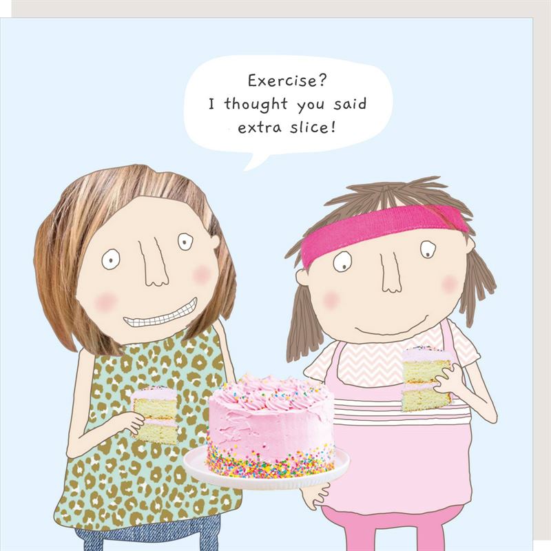 ROSIE MADE A THING CARDS - Extra Slice - Humour