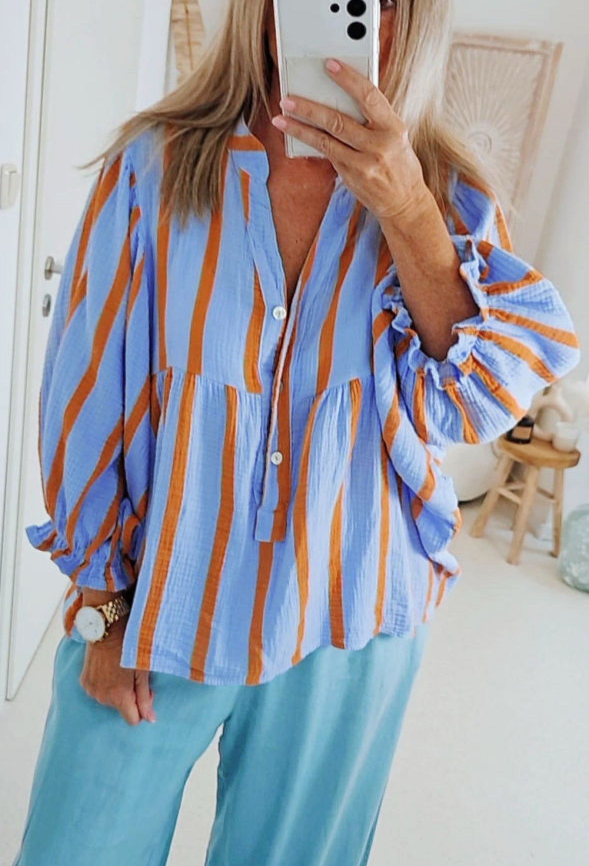 PRICKLE & POLLY - Candy Top - blue
