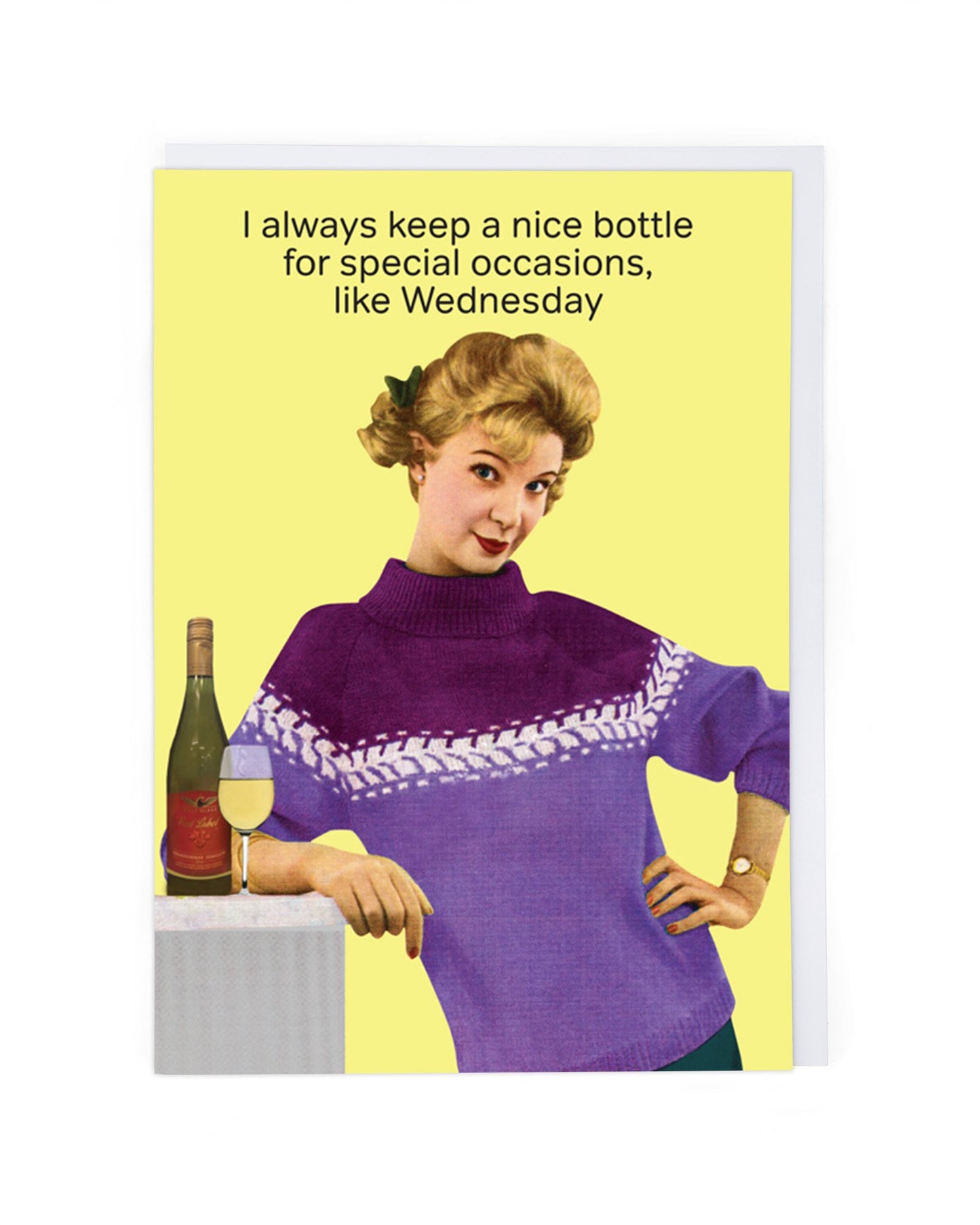 CATH TATE CARDS - Nice bottle