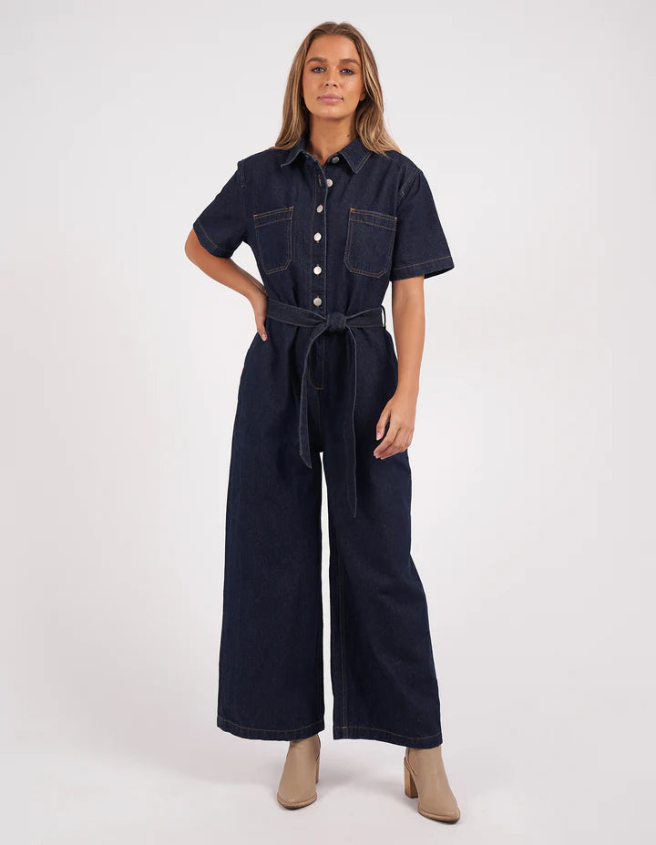 FOXWOOD LORENA JUMPSUIT - INDIGO DENIM