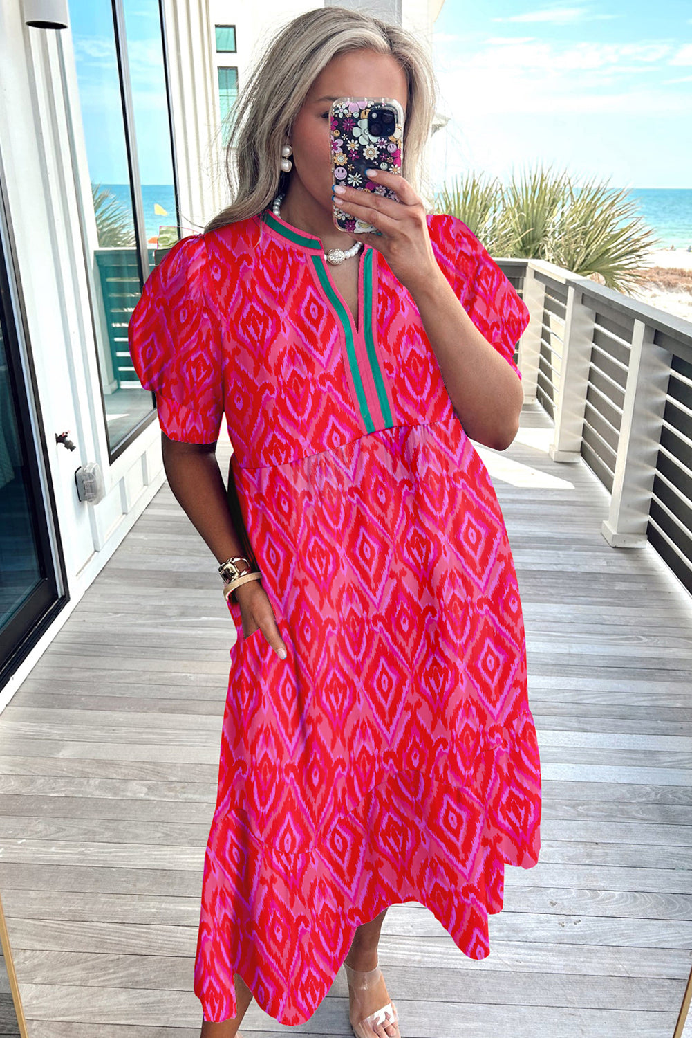 THE REPUBLIC CO - Printed Dress