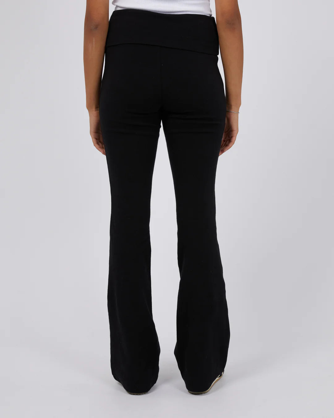 SILENT THEORY ELINA FLARE PANT - BLACE