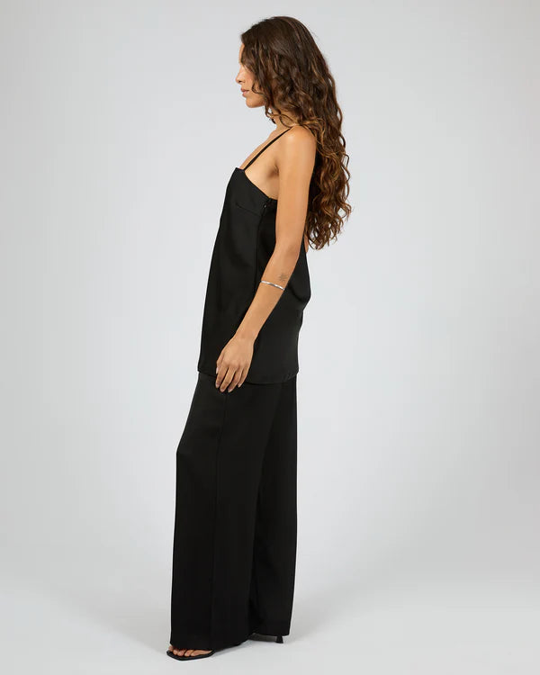 SILENT THEORY BAILEY TUNIC TOP - Black