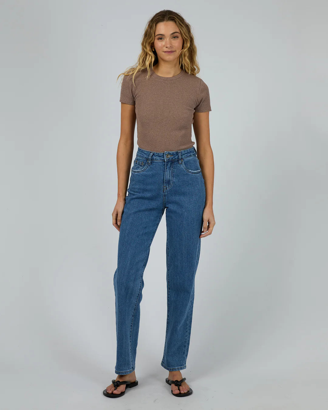 SILENT THEORY BELLA TEE - Brown