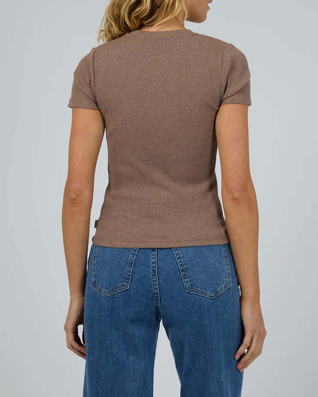 SILENT THEORY BELLA TEE - Brown
