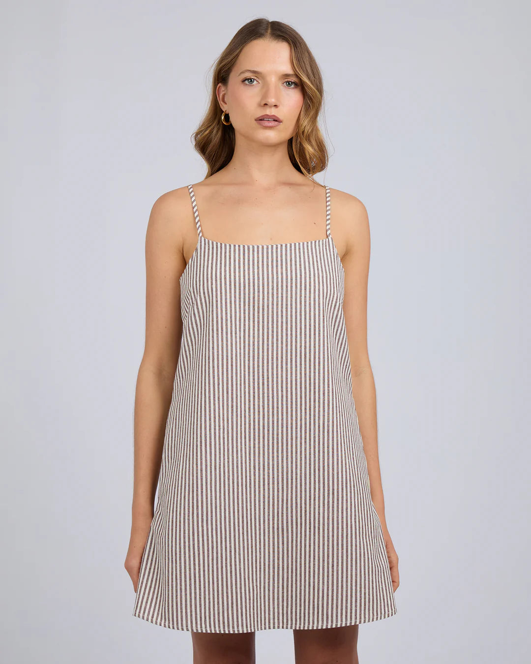 SILENT THEORY SUNDAY MINI DRESS - Chocolate