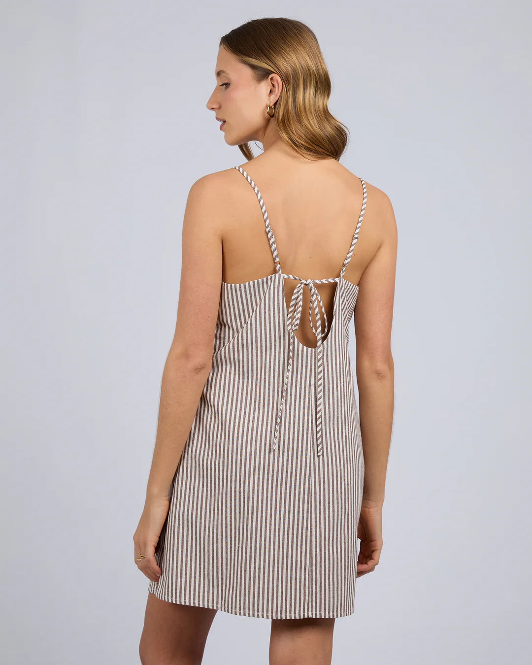 SILENT THEORY SUNDAY MINI DRESS - Chocolate