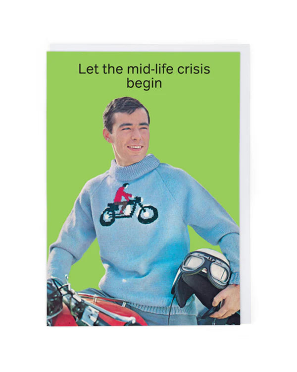 CATH TATE CARDS - Mid-Life Crisis