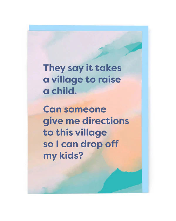 CATH TATE CARDS - IT TAKES A VILLAGE