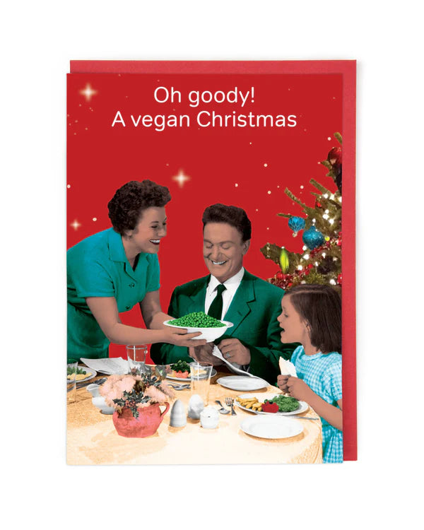 CATH TATE CARDS - Vegan Christmas - Christmas Card