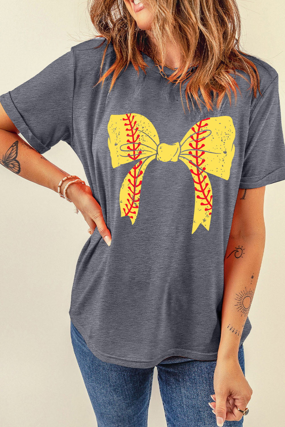 PRICKLE & POLLY - Bow Tee