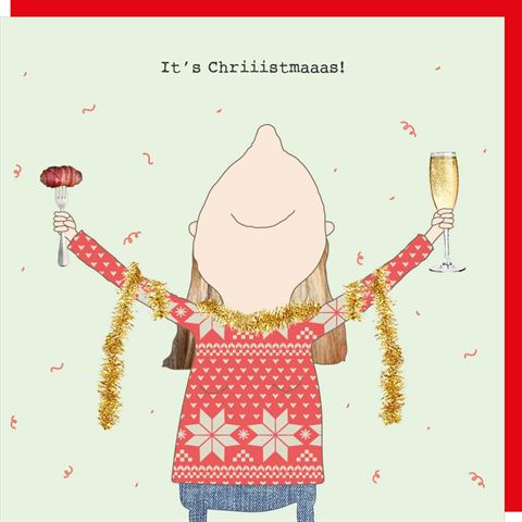 ROSIE MADE A THING CARDS - Christmaaaas !! - Christmas Card