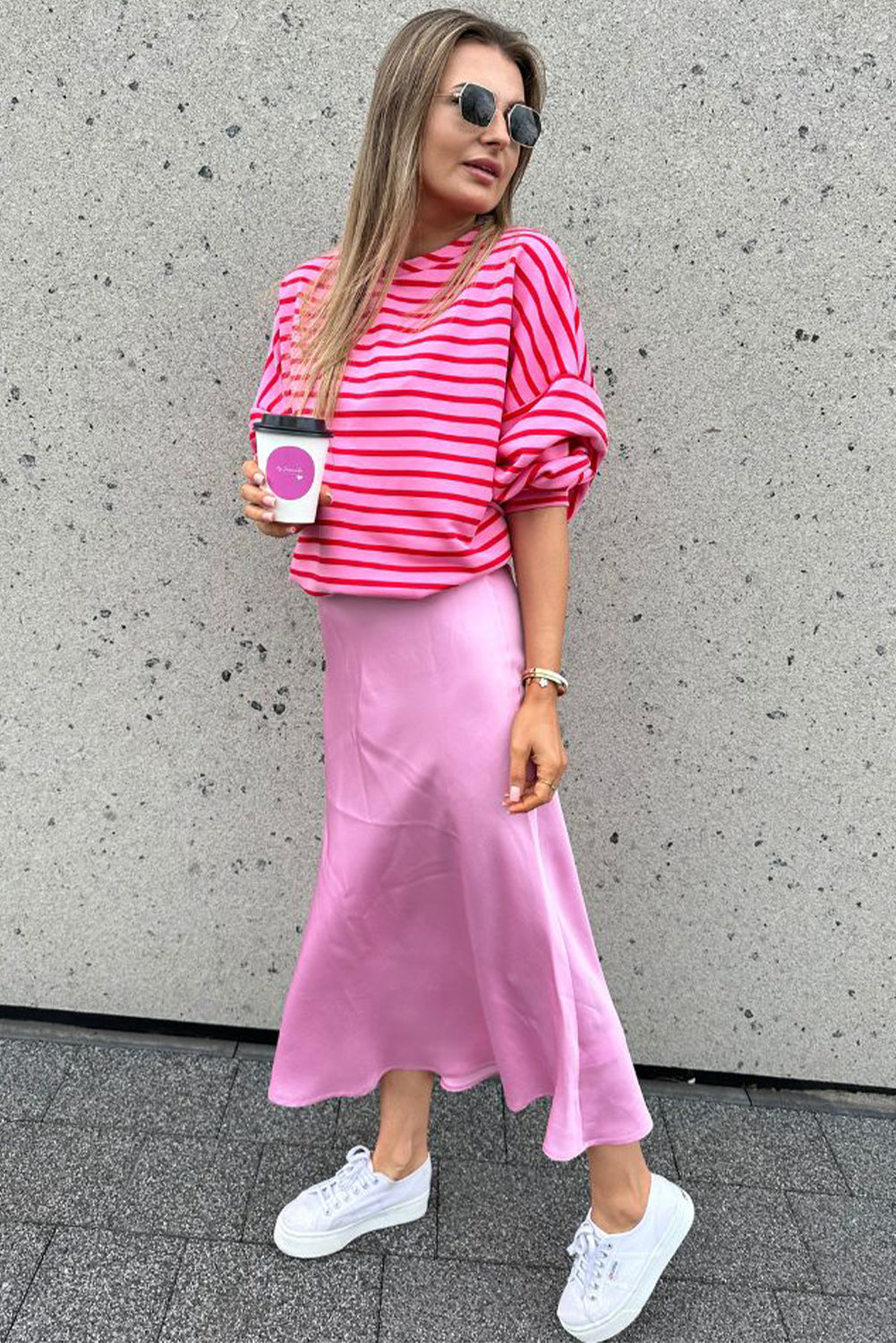 PRICKLE & POLLY - Candy Stripe Sweatshirt