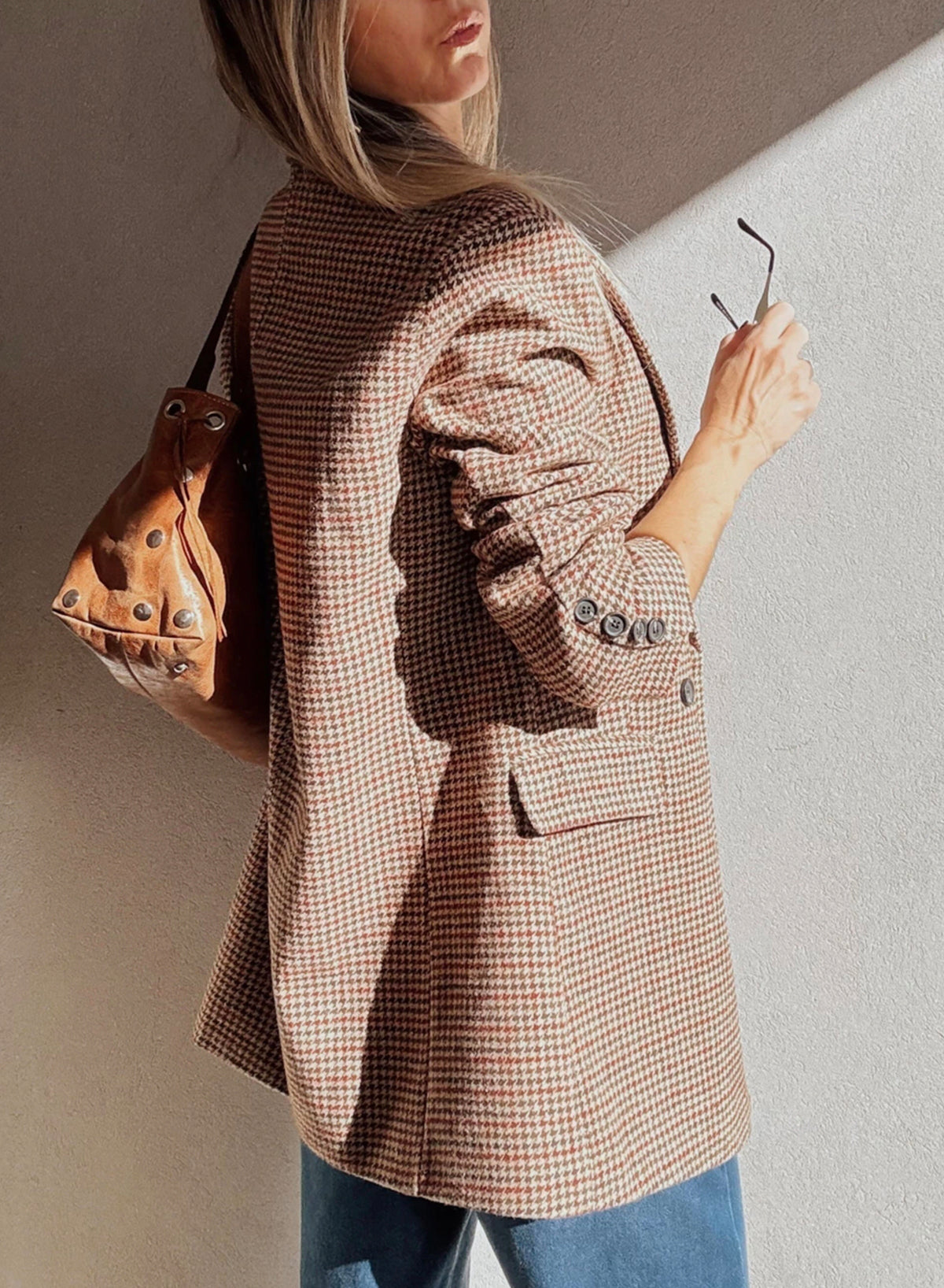 PRICKLE & POLLY - Houndstooth Blazer