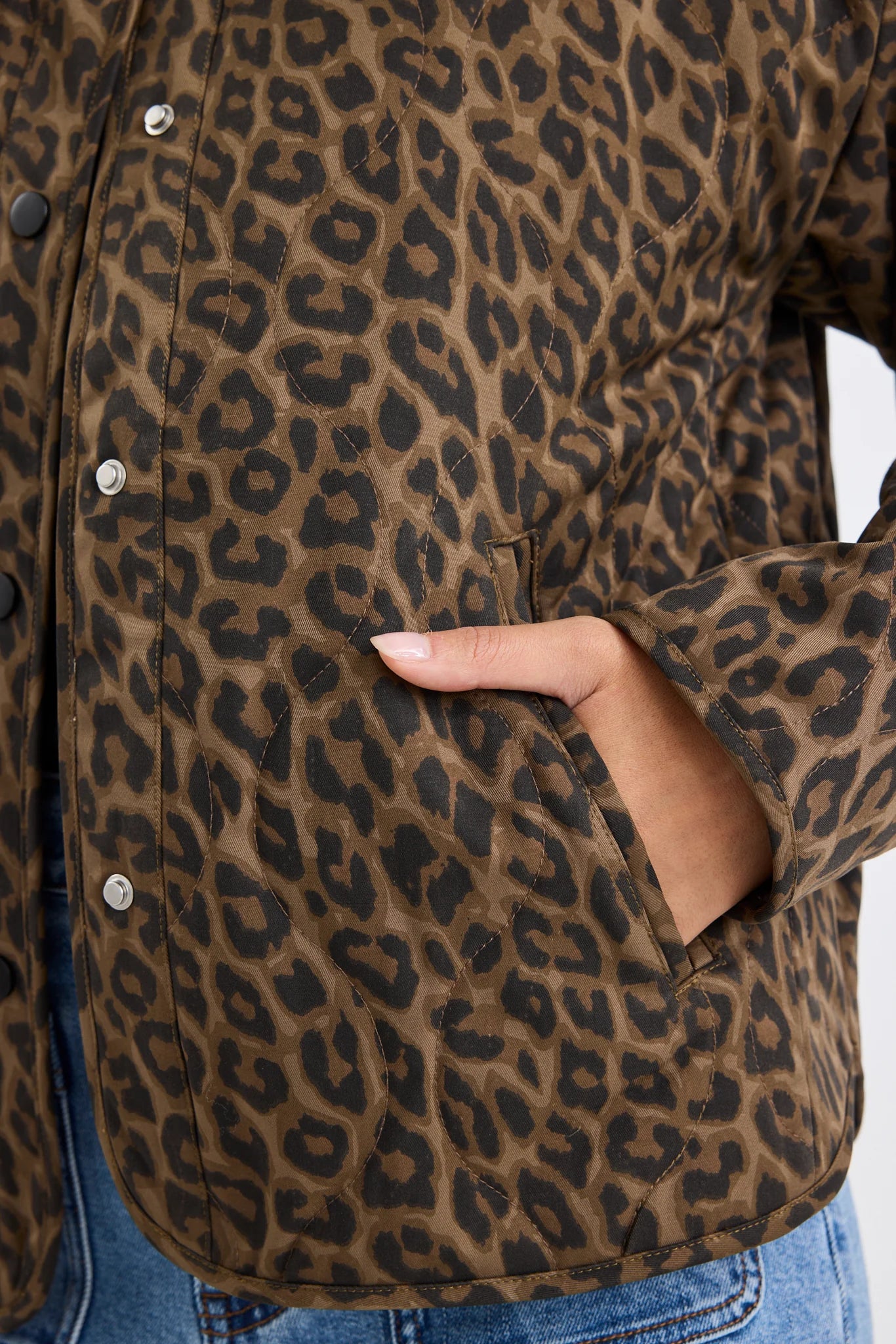 STORIES BE TOLD APEX ANIMAL PRINT JACKET - Animal