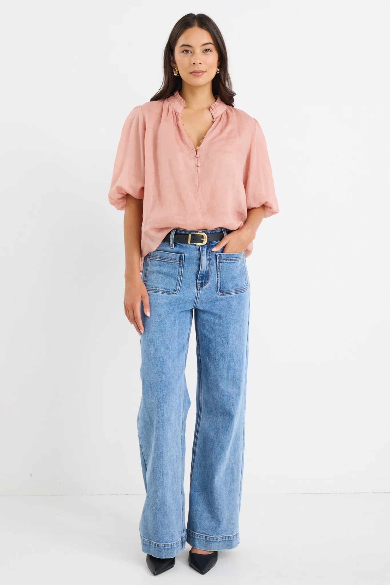 IVY + JACK CLOSURE TOP - Blush