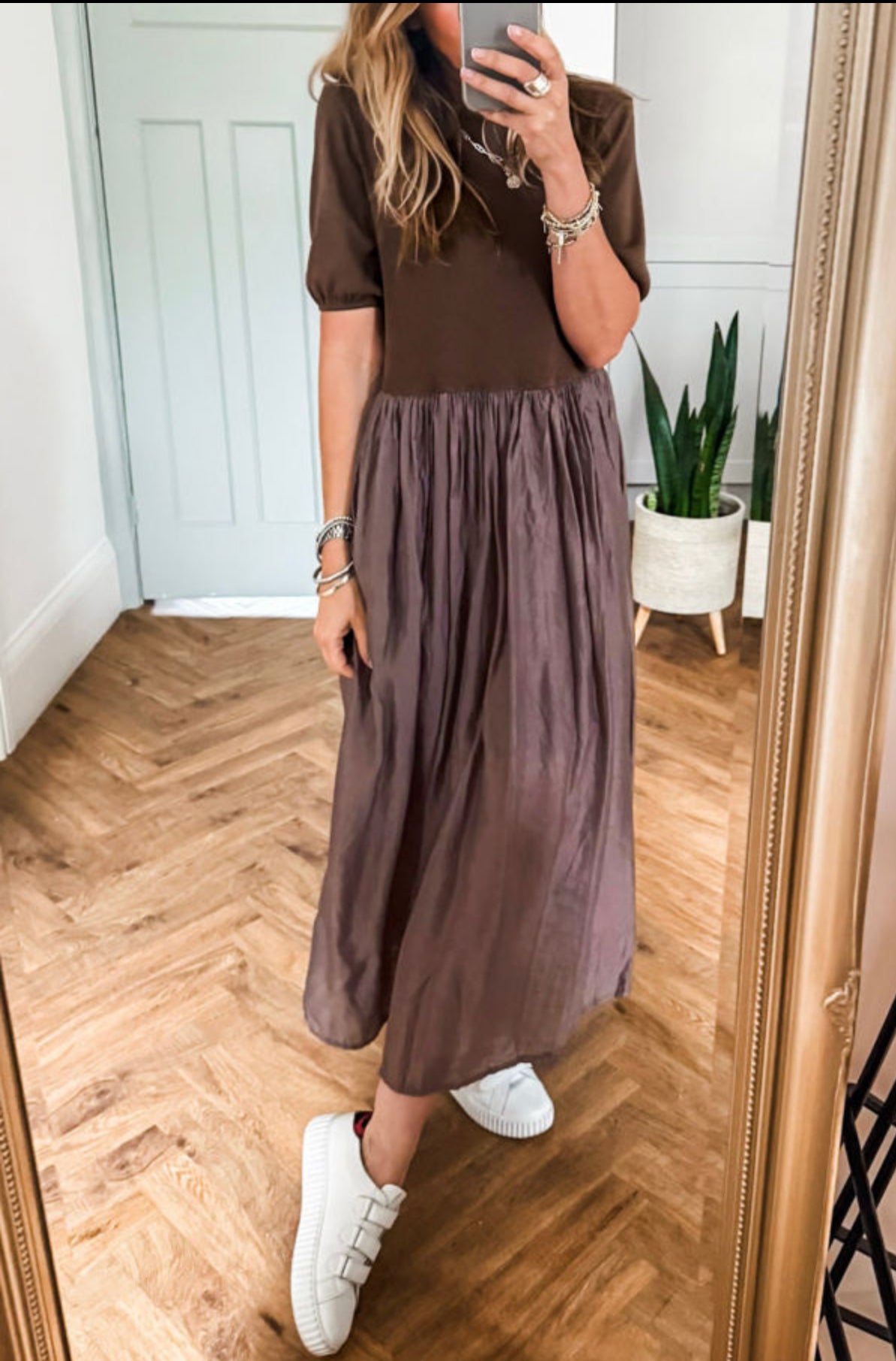 PRICKLE & POLLY - Mocha Dress