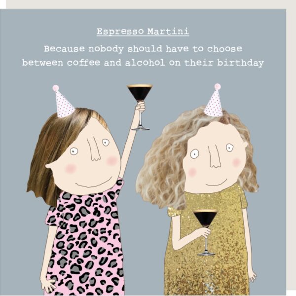 ROSIE MADE A THING CARDS - Espresso martini