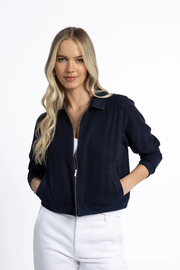 HUMIDITY CRUISE JACKET - Navy