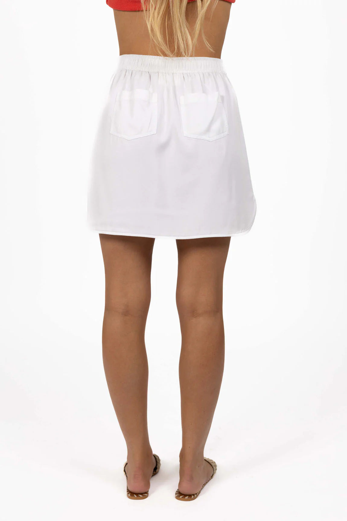 HUMIDITY SAVANNAH SKIRT - White