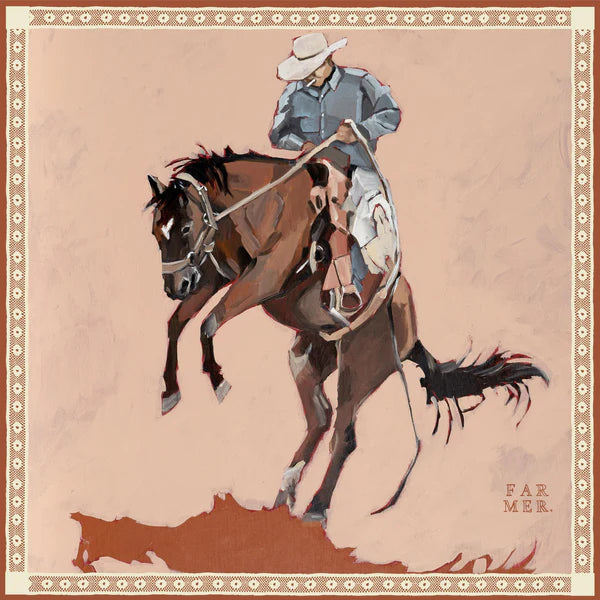FAR MER BY WHITNEY COTTON BANDANA - KING OF RODEO