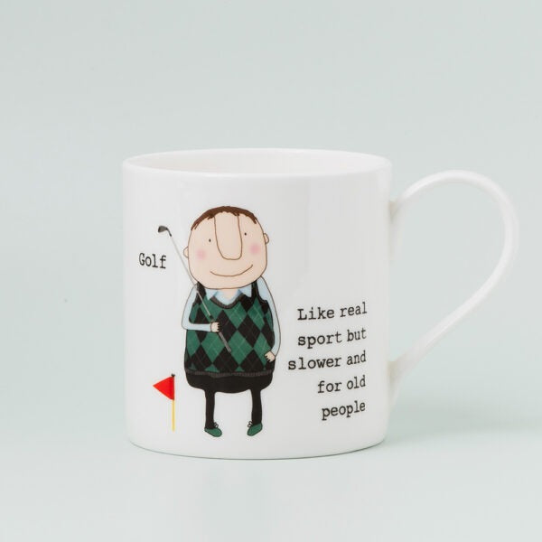 ROSIE MADE A THING MUG - Golf