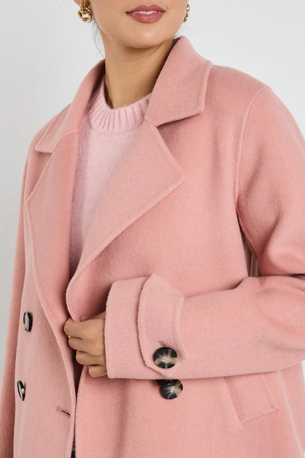 IVY + JACK PRESTIGE COAT - Blush