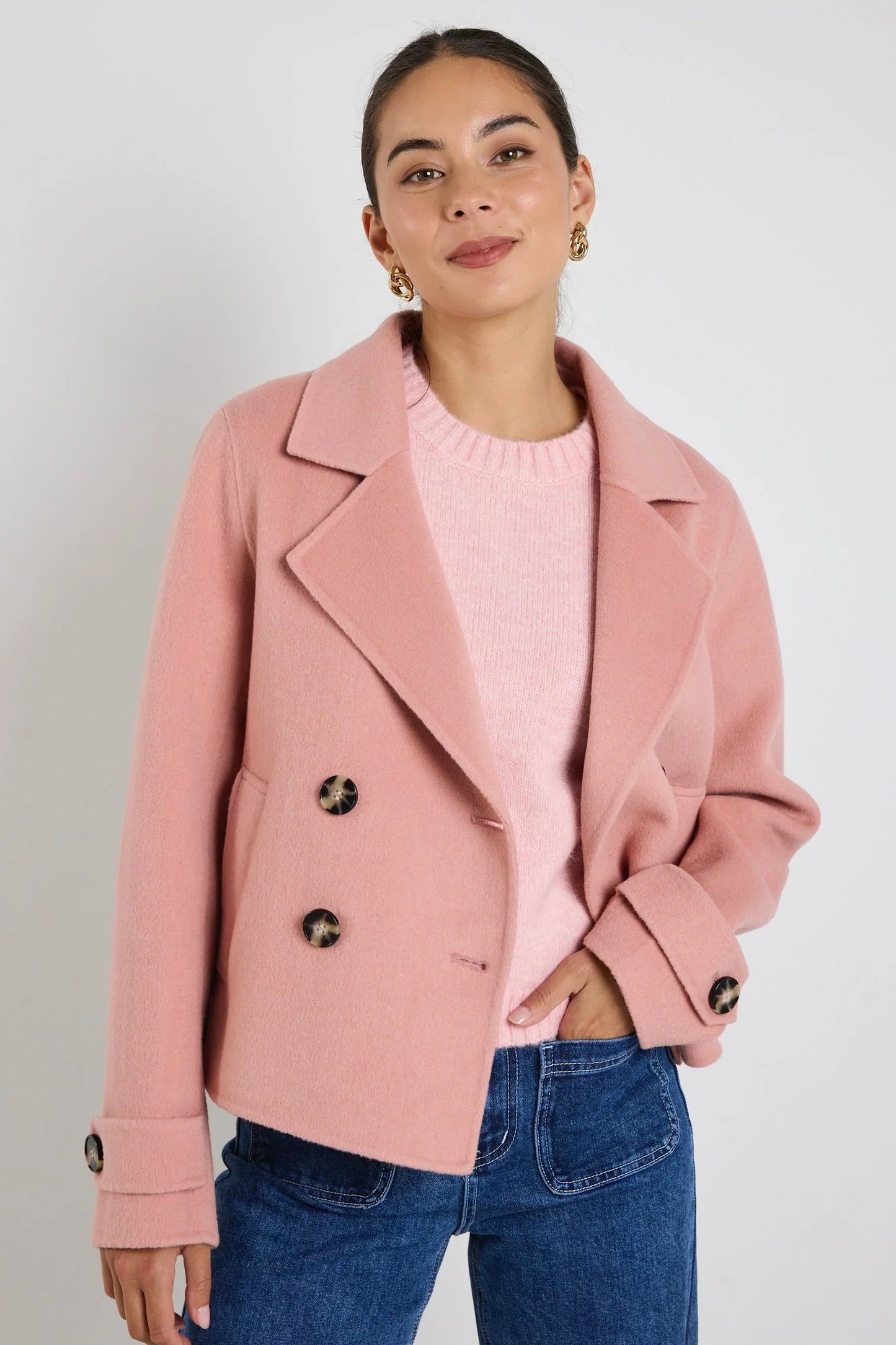 IVY + JACK PRESTIGE COAT - Blush