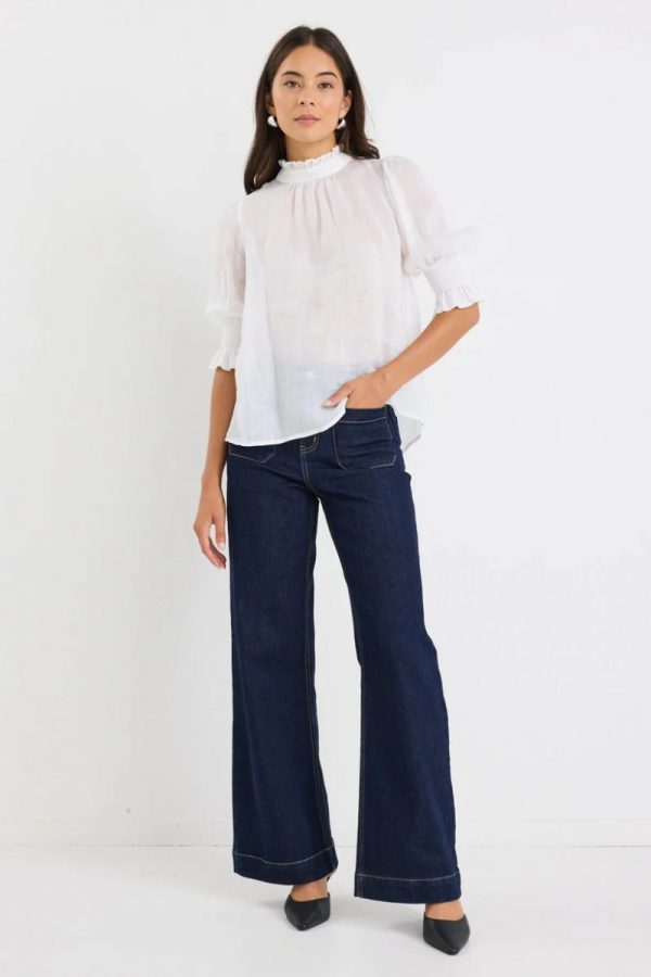 BY ROSA VERSE TOP - Ivory