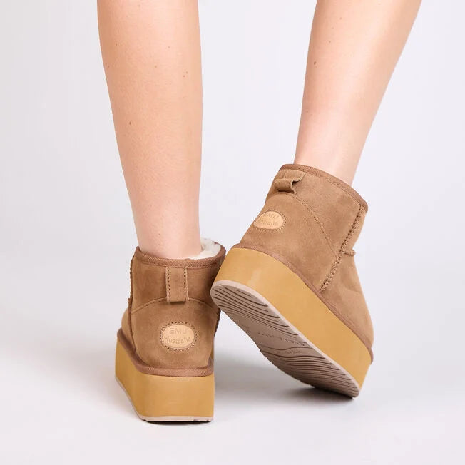 EMU - Stinger Micro Flatform - Chestnut/Chataigne