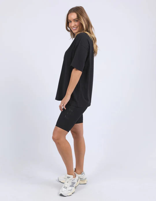FOXWOOD Captain Tee Washed Black