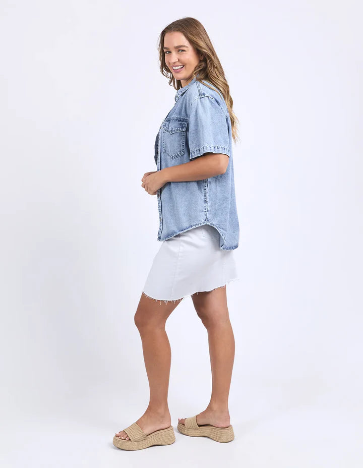 FOXWOOD DAISY SHIRT - Light Blue