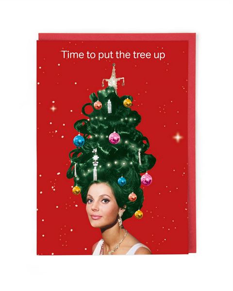 CATH TATE CARDS - Put The Tree Up - Christmas Card