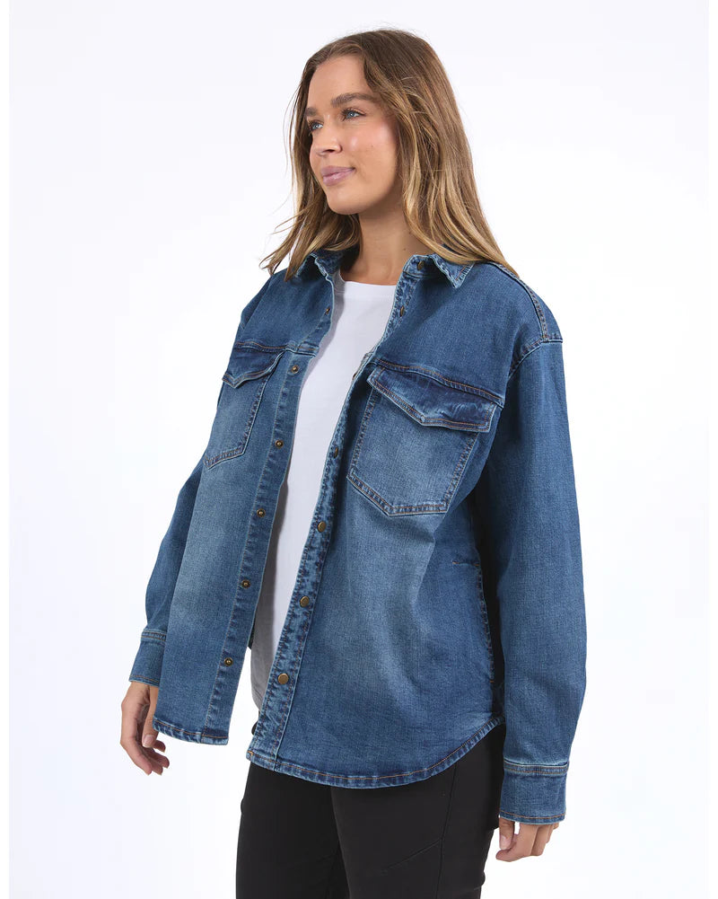 FOXWOOD DAISY OVERSHIRT - VINTAGE WASH
