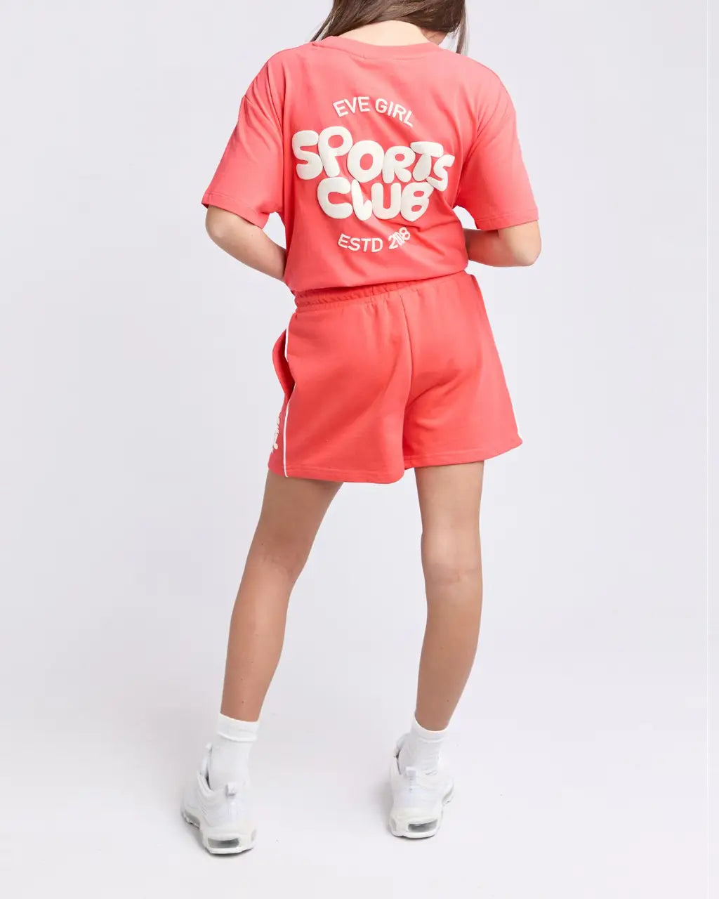 EVE GIRL SPORTS CLUB SHORT - Red