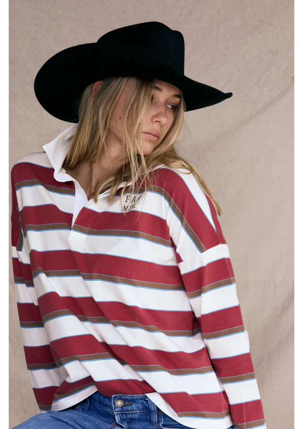 FAR MER BY WHITNEY - JERSEY - Red/White