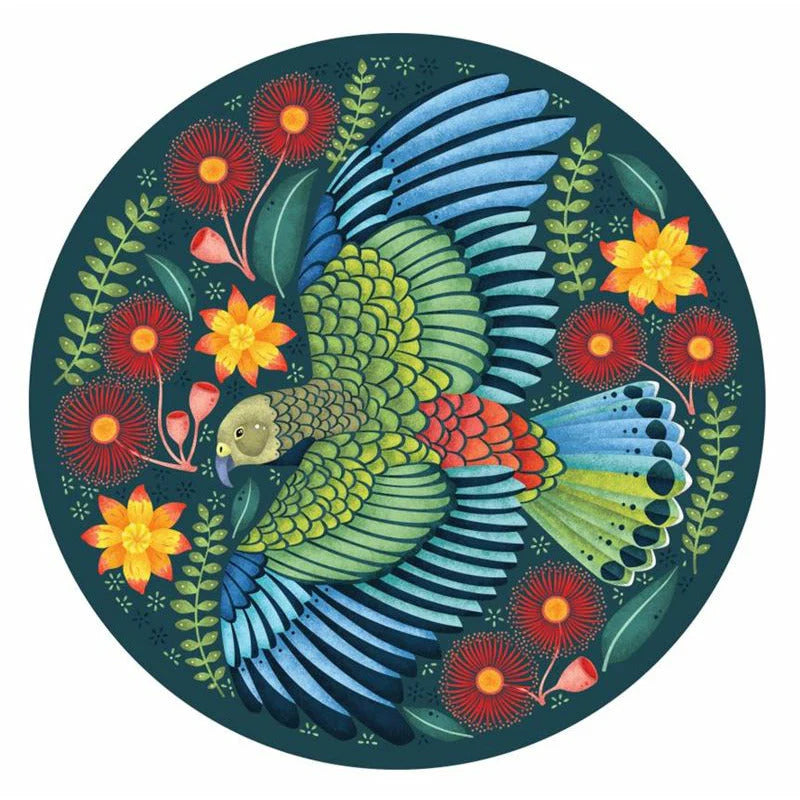 PUZZLE CHEEKY KEA ROUND - 1000 pieces
