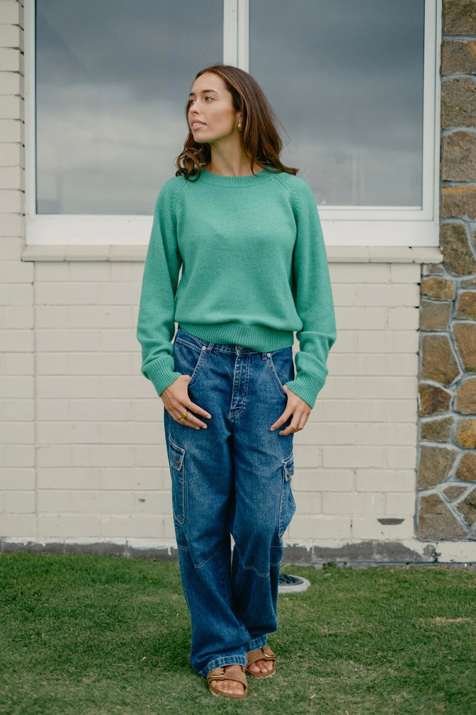 TITCHIE WINK JUMPER - Green