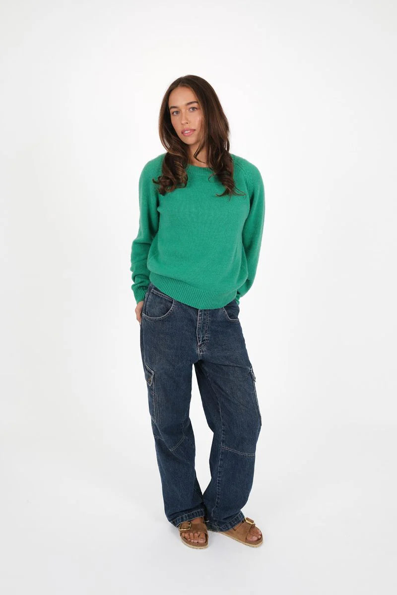 TITCHIE WINK JUMPER - Green