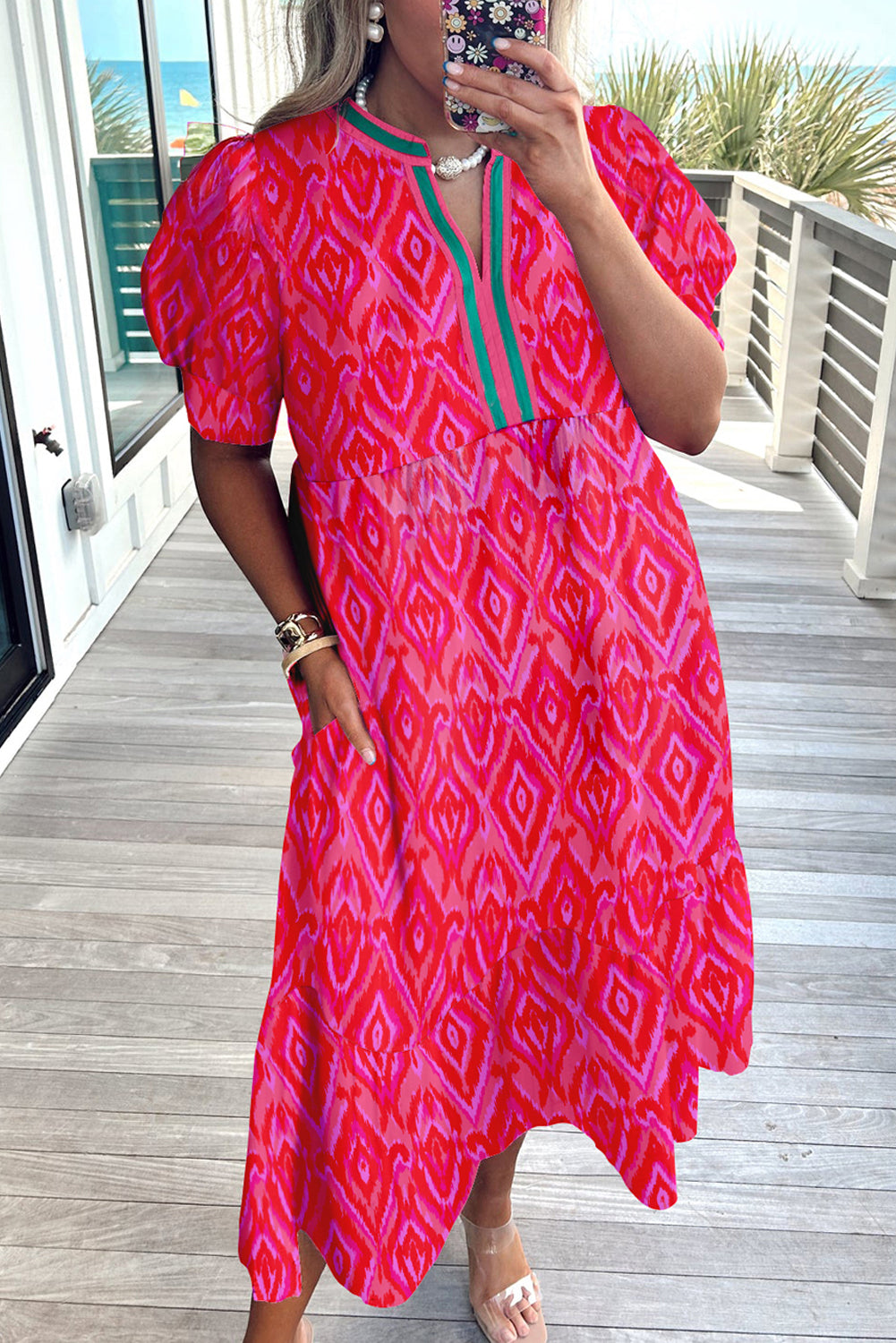 THE REPUBLIC CO - Printed Dress