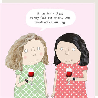 ROSIE MADE A THING CARDS - DRINK FAST