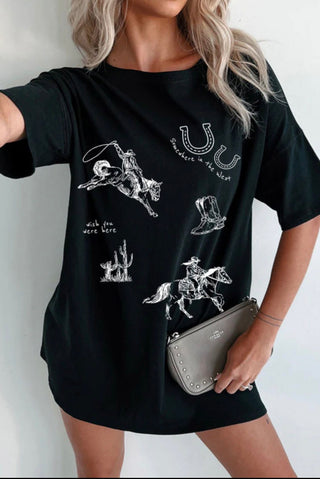 PRICKLE & POLLY - Western Tee